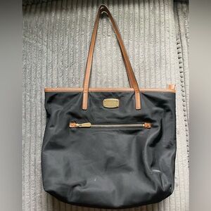 Black Michael Kors Vinyl Tote